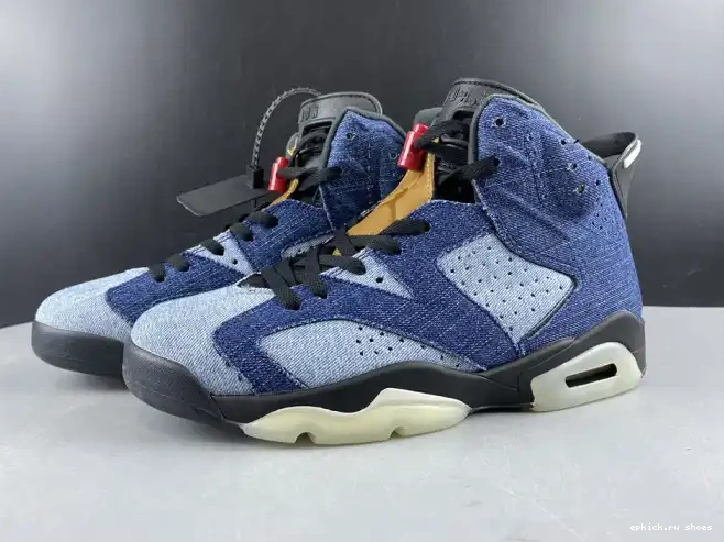 Cheap Jordan Washed CT5350-401 6 Denim Air 0524